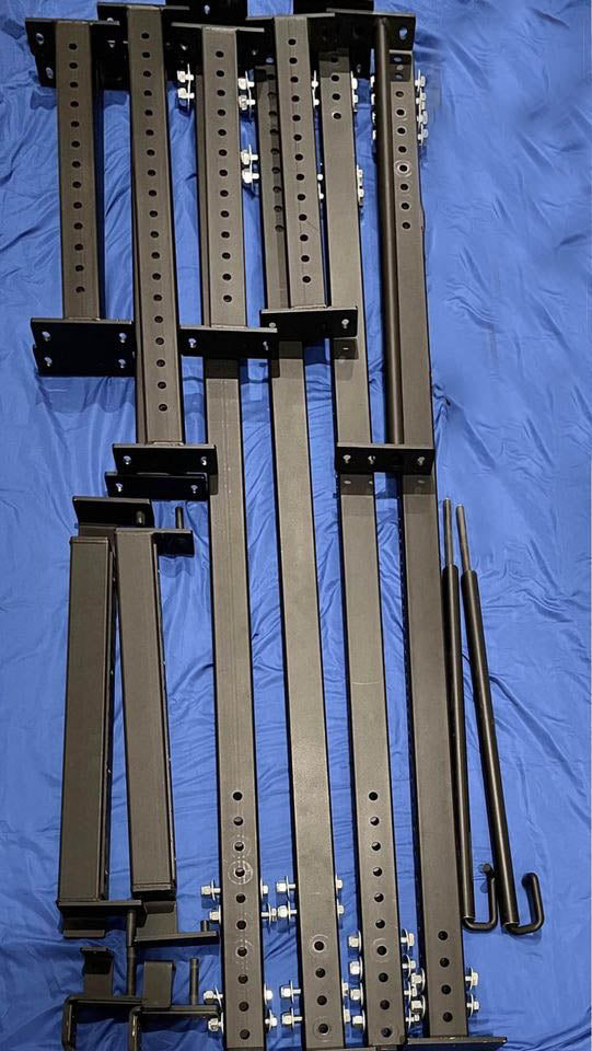 Lifeswell Dip Bar hechting voor 3 x 3 inch power rack, antislip brede en smalle handgrepen, 227 kg draagvermogen, squatrek hechting voor dips, omgekeerde rijen, push-ups Lifeswell Dip Bar hechting voor 3 x 3 inch power rack, antislip brede en smalle handgrepen, 227 kg draagvermogen, squatrek hechting voor dips, omgekeerde rijen, push-ups
